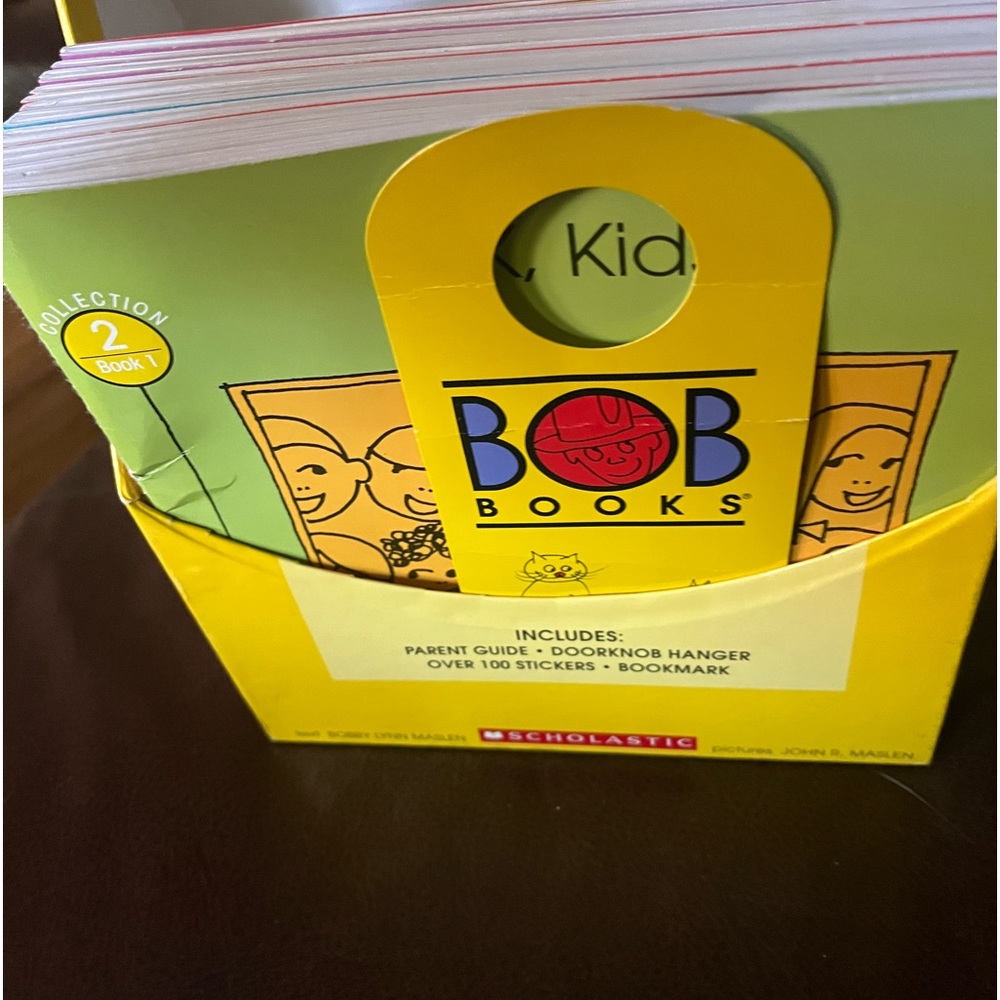Bob Books Collection 2 Scholastic Advancing Beginners Word Families Home School.